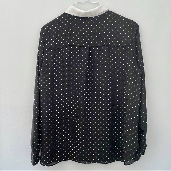 Lauren Conrad star print Peter Pan collar top - Picture 4 of 4